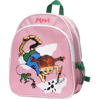 Peppi Pitkätossu PIPPI Selkäreppu, vaaleanpunainen