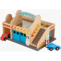 Melissa & Doug Parkkitalo + 2 Autoa
