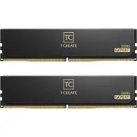 Team Group T-CREATE EXPERT CTCED532G6000HC30DC01, 32 GB, 2 x 16 GB, DDR5, 6000 MHz, 288-pin DIMM, Musta