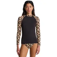 Billabong Tropic Surf Print Pitkähihainen Lycra musta, M