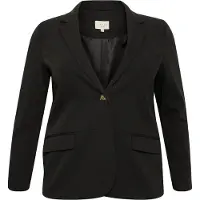 KAFFE CURVE Kcsakira Blazer - Black - 44