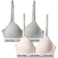 Calvin Klein 2Pk Triangle - Pink - 128-140