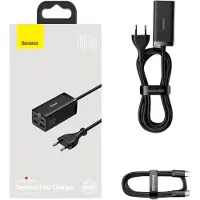 Baseus GaN3 Pro 100W Pikalaturi CCGP000101 - Musta