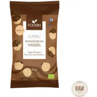 Raw Organic Foodin Luomu Raakasuklaahassel 60 g