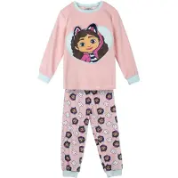 Gabby's Dollhouse Gabbyn Nukketalo Pyjama, Vaaleanpunainen, 92