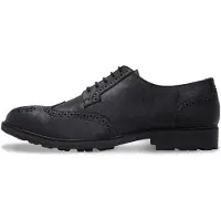 Nae Vegan Shoes Kävelykengät Men's Vegan Brogue Derby Shoes Gael Black
