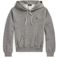 Ralph Lauren for woman. 211971698004 Fleece sweatshirt Shrunken Fit grey (XS), Casual, Cotton