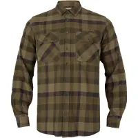 Härkila Asmund L/S Shirt Men Beech Green Check M