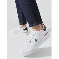 Ralph Lauren Ftw Masters Court Leather Sneaker - White - 40