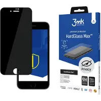 3mk Protection Glass Max Privacy iPhone 7 czarny black, FullScreen Glass Privacy ()