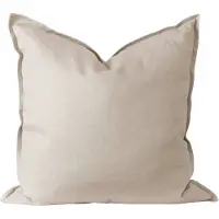 Scandi Living Calm tyynyliina pellava 50x50 cm Greige
