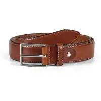 Howard London Leather Belt Charles - Brown - 105