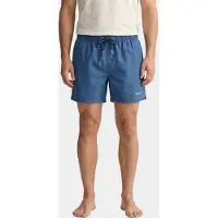 Gant Quick Dry Logo Swim Shorts - Navy - M