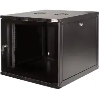 Logilink W12A54B, Seinään asennettava laitekehikko, 50 kg, 19 kg, Musta