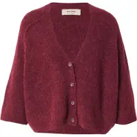 Mos Mosh Mmthora Lizet Knit Cardigan - Burgundy - L