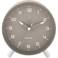 Karlsson Alarm Clock Orgullo Dark Grey - Grey - W12CM