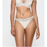Triumph Comfort Glam String - Cream - 42