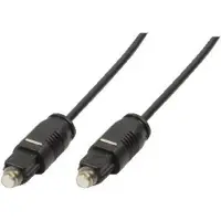 Logilink Toslink - Toslink, 3m, Toslink, Uros, Toslink, Uros, 3 m, Musta (CA1009)