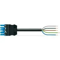 Wago Tilslutningskabel 3M HF Eca Hunstik/fri ende, sininen