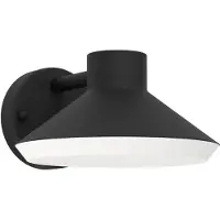 Eglo Led ulkoseinävalaisin Ninnarella, Musta, Metalli, Moderni