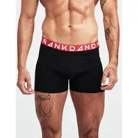 Frank dandy Bokserit 5 pack Musta Punainen
