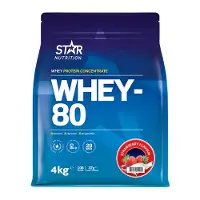 Star Nutrition Whey-80 Heraproteiini 4 kg