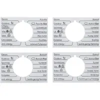 Electrolux kilpi ohjelma-,väännin,tarrateippi,DA,NO,FI,SV 140165669015