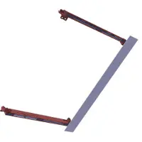 Electrolux Luukun lasiosa - 594x470mm 140037381021