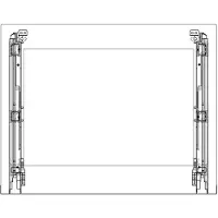 Electrolux etulasi, musta, , 594x466mm 140249203021