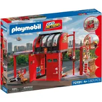 Playmobil Kaupunkitoimintaa - Large Fire Station