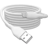 Digitus AK-600108-010-W, 1 m, Lightning, USB A, Uros, Uros, Valkoinen