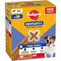 Pedigree - Dentastix Small 440 g 28 st - Koirat - Koiran herkut ja puruluut - Dentalherkut