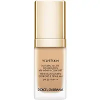 Dolce&Gabbana Velvetskin Natural Matte Foundation 16H-Wear & Comfort Spf 30 / Pa+++ 215 - VANILLA (30 ML)