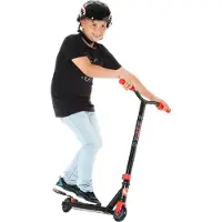 MOLTO Deluxe-vapaastiajettelun Punainen Potkulauta