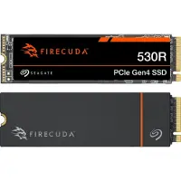 Seagate FireCuda 530R Heatsink 4 Tt M.2 PCIe 4.0 NVMe -SSD-levy