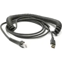 Zebra Technologies – Motorola CBA-U12-C09ZAR, Harmaa, USB A, 2,74 m