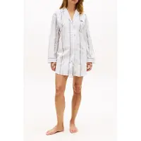 Tommy Hilfiger Ls Poplin Nightdress - White - S