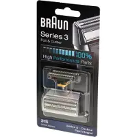 Braun 31S -vaihtoteräverkko, musta
