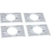 Electrolux kilpi ohjelma-, väännin, tarrateippi, DA,NO,FI,SV 140283535122