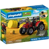 Playmobil - Large Tractor with Hay Bales