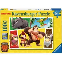 Ravensburger Super Mario Palapeli The Monkeys are loose! 100 Palaa