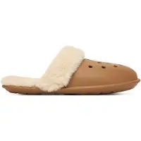 Crocs Classic Fuzz Scuff - Beige - 38/39