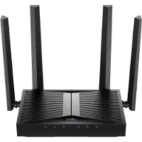 Cudy WR3600, Wi-Fi 7 (802.11be), Kaksitaajuus (2,4 GHz/5 GHz), Ethernet LAN, Musta, Pöytäreititin