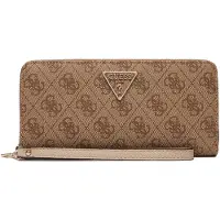 GUESS Laurel Ii Slg Large Zip Around - Beige - ONE SIZE