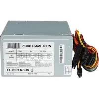 IBox Virranlähde - - CUBE II - 400 W - 20+4 PIN ATX - Hopea