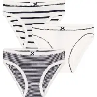 Petit Bateau Alushousut musta / valkoinen