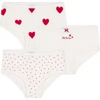 Petit Bateau Alushousut punainen / valkoinen
