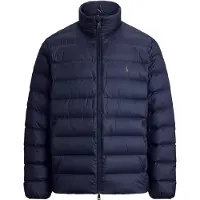 Ralph Lauren for man. 710B20424002 Colden packable down jacket in navy (XXL), Casual, Recycled Polister