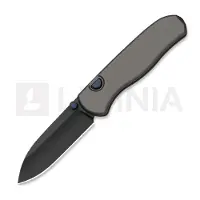 Kizer Cutlery Drop Bear Zero Elmax kääntöveitsi, Gray Aluminum, DLC