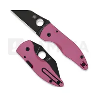 Spyderco MicroJimbo Pink G10 SPRINT kääntöveitsi